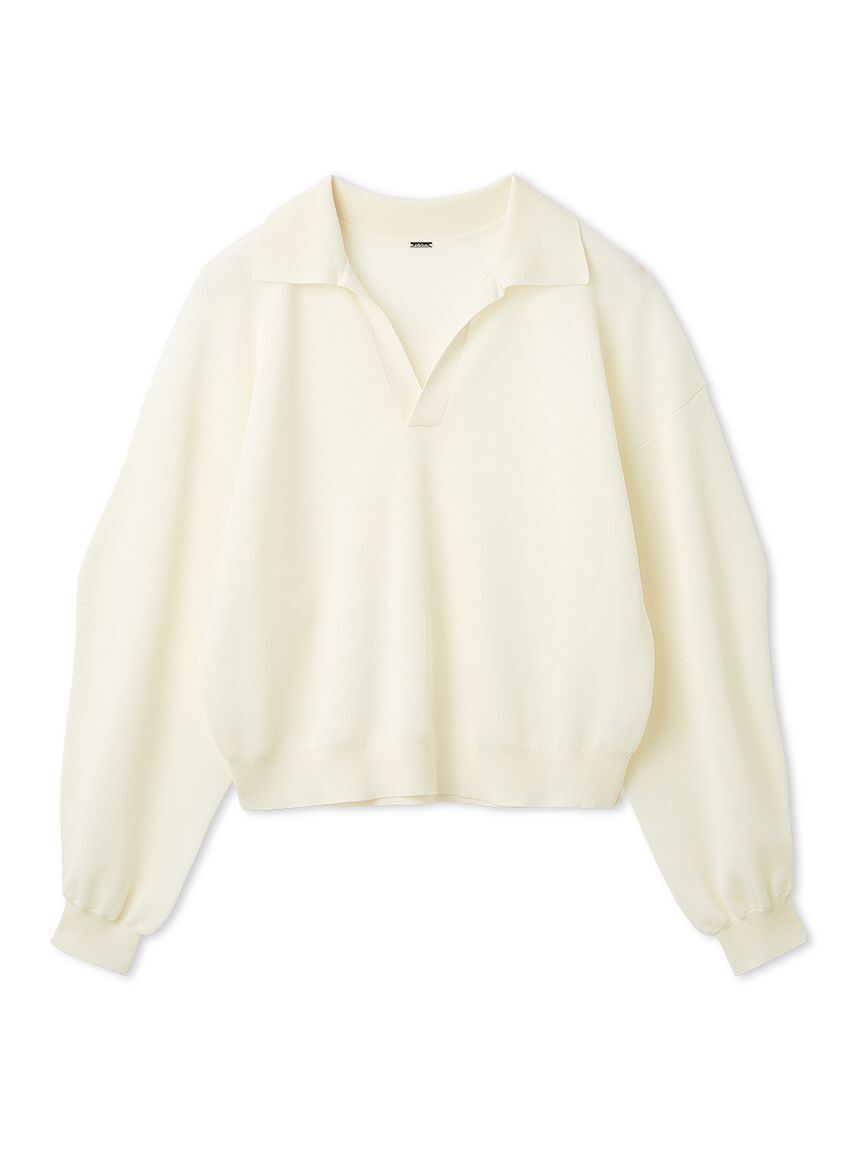 Mila Owen「【WEB限定カラー】シアーポロニット」|ニット・セーター|