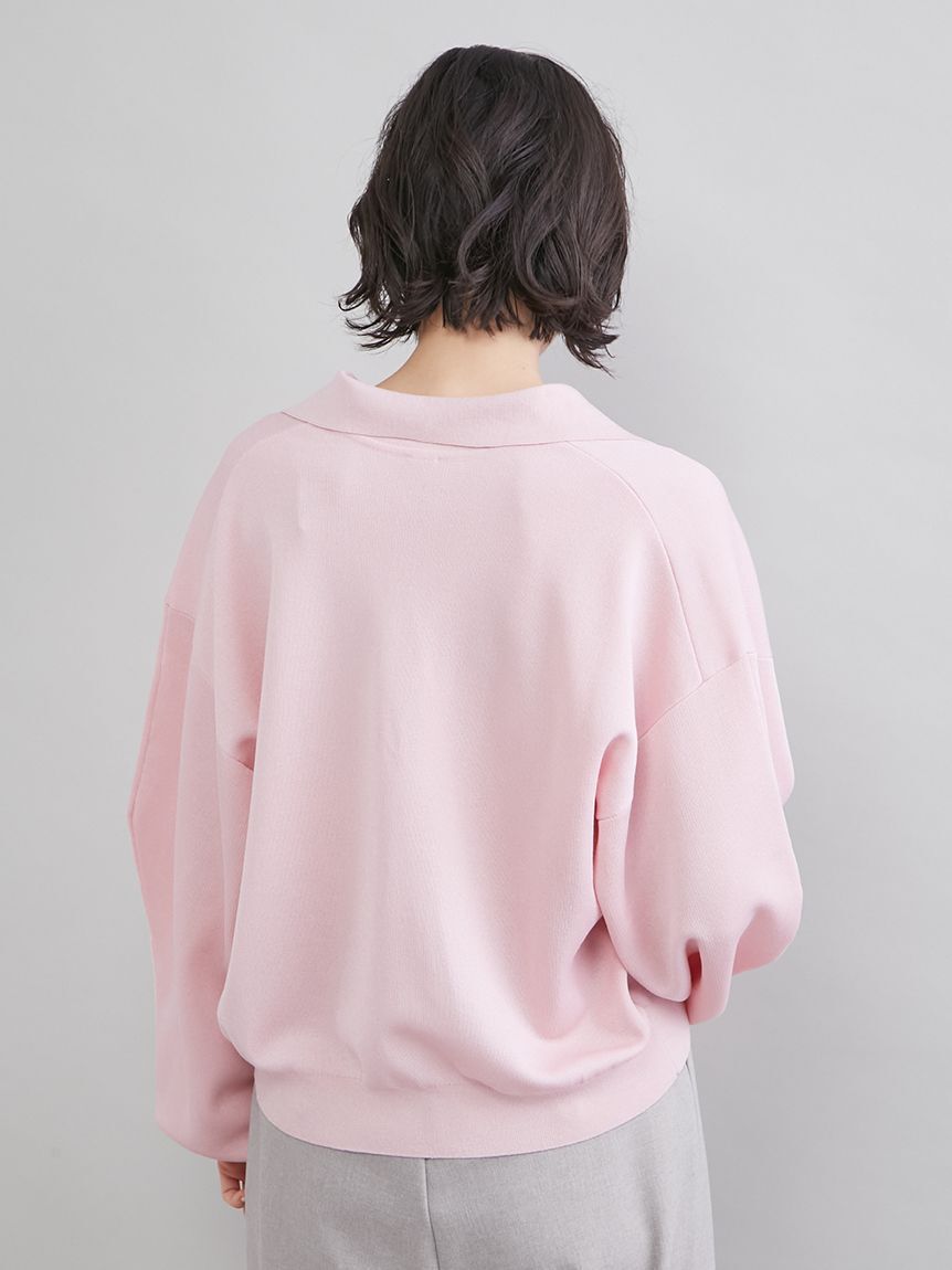 Mila Owen「【WEB限定カラー】シアーポロニット」|ニット・セーター|