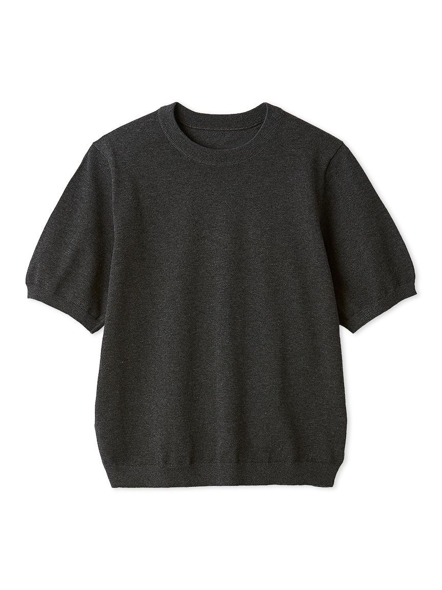 Mila Owen「コットンブレンドクールネックニット」|ニット・セーター|