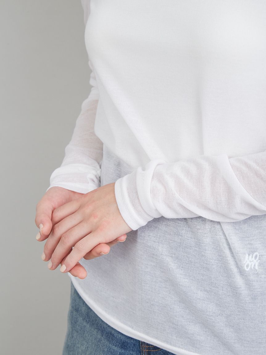 Mila Owen「ウールテンセルシアーロングＴシャツ」|Tシャツ・カットソー|