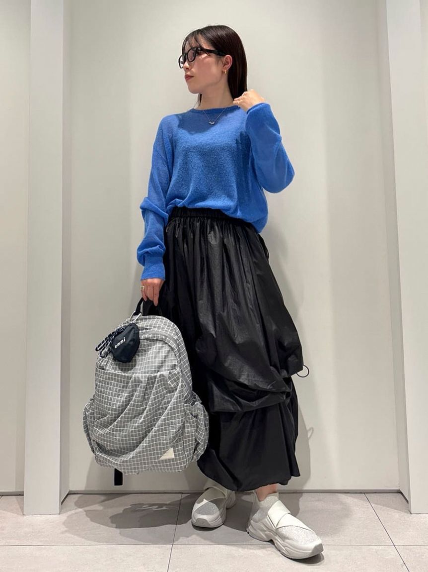 emmi atelier「シアーニットトップス」|ニット・セーター|