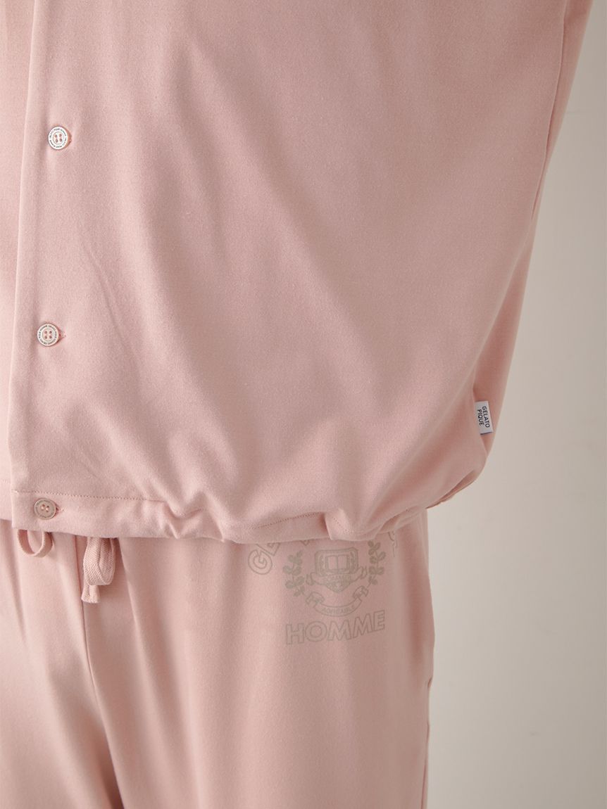 GELATO PIQUE HOMME「【HOMME】レーヨンカレッジロゴシャツ」|シャツ・ブラウス|