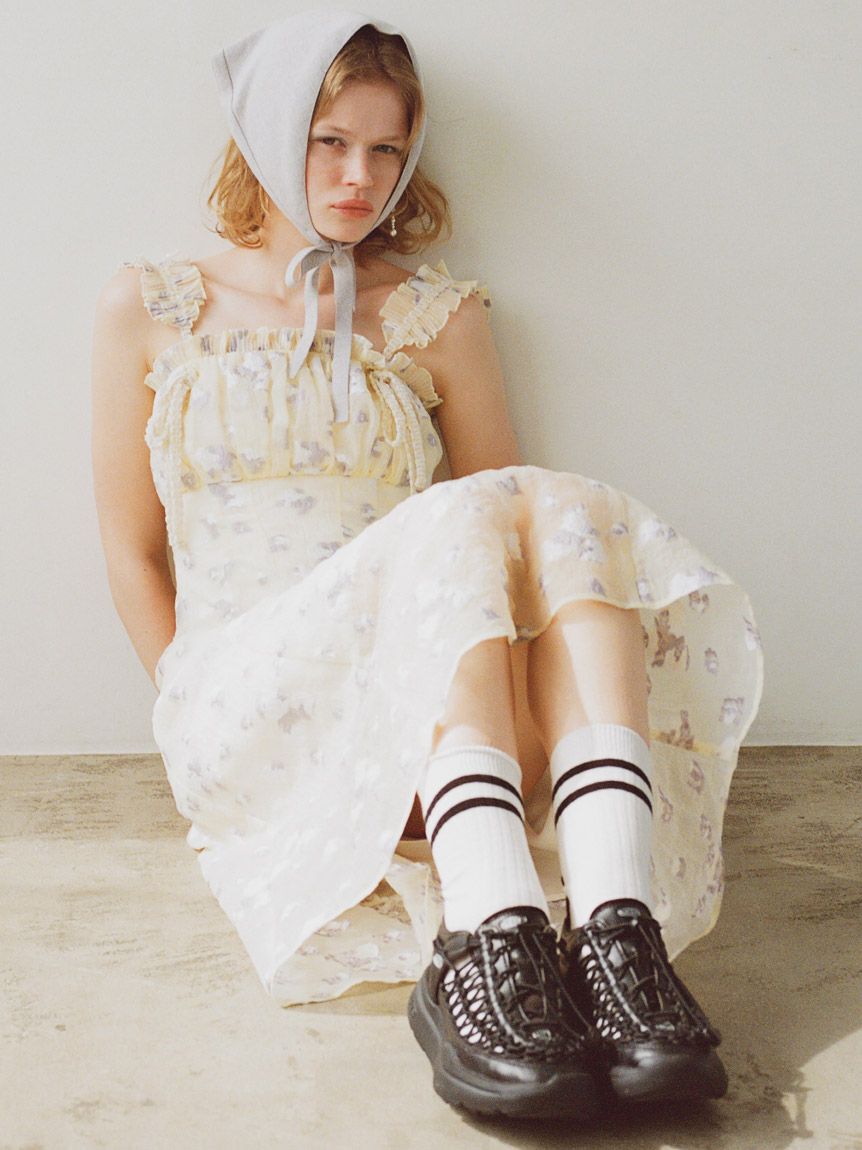 SNIDEL「ニットバンダナ」|バンダナ・スカーフ|