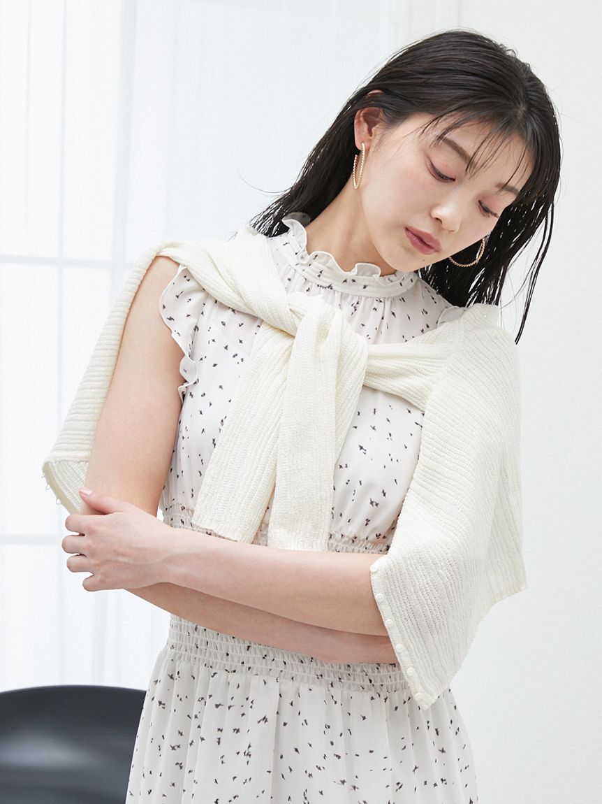 SNIDEL「リブシアーカーディガン」|カーディガン|