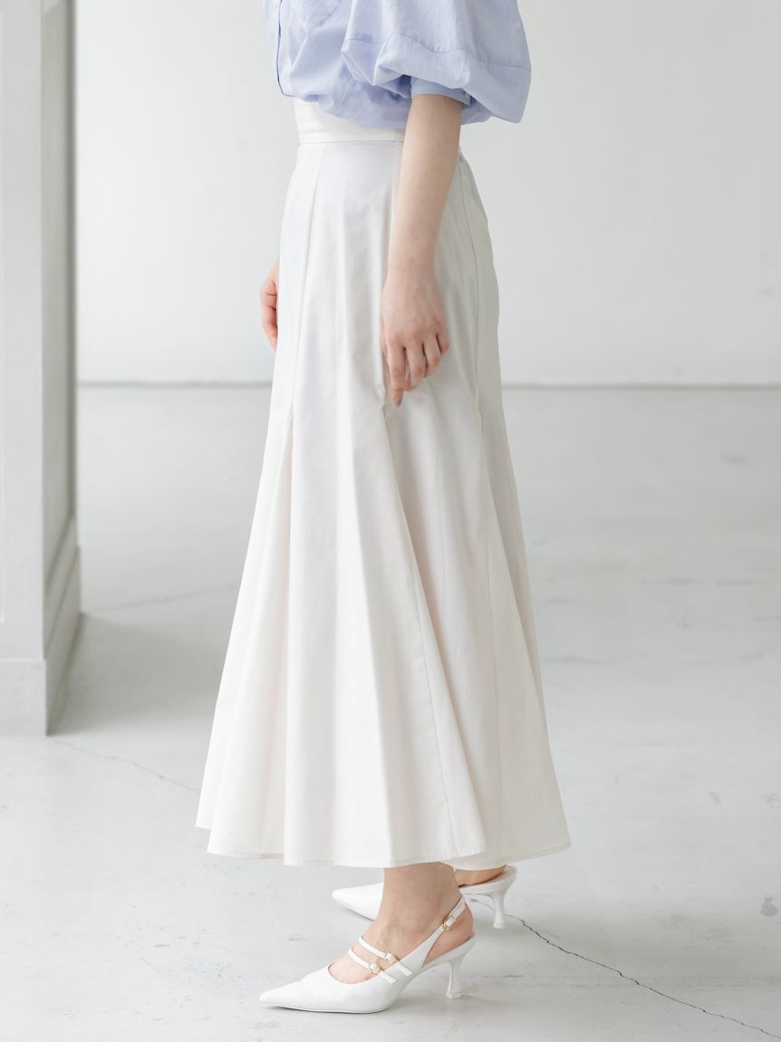 SNIDEL「ボリュームタフタスカート」|スカート|