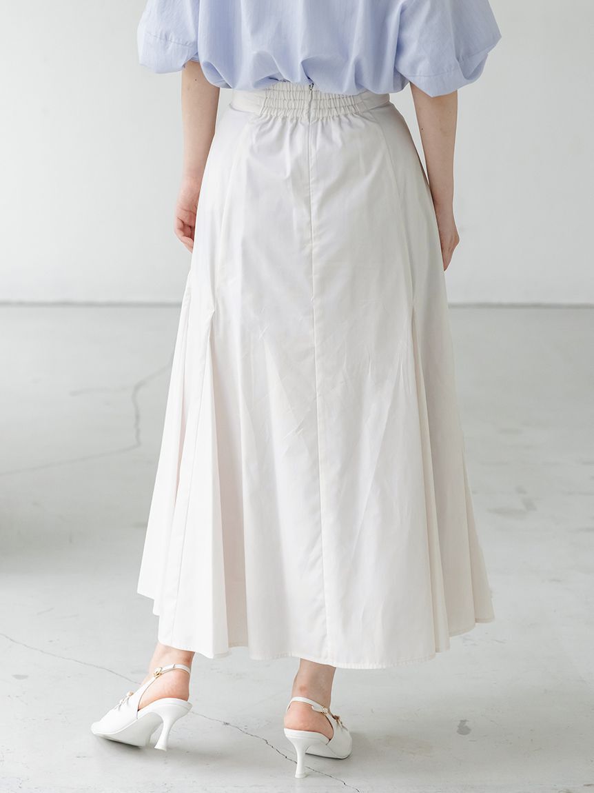 SNIDEL「ボリュームタフタスカート」|スカート|