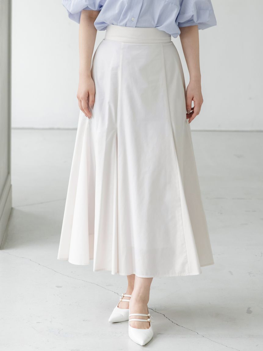 SNIDEL「ボリュームタフタスカート」|スカート|