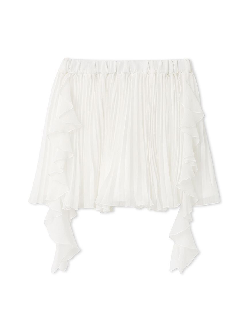 SNIDEL「レーストリムシフォンセットアップ」|ワンピース|