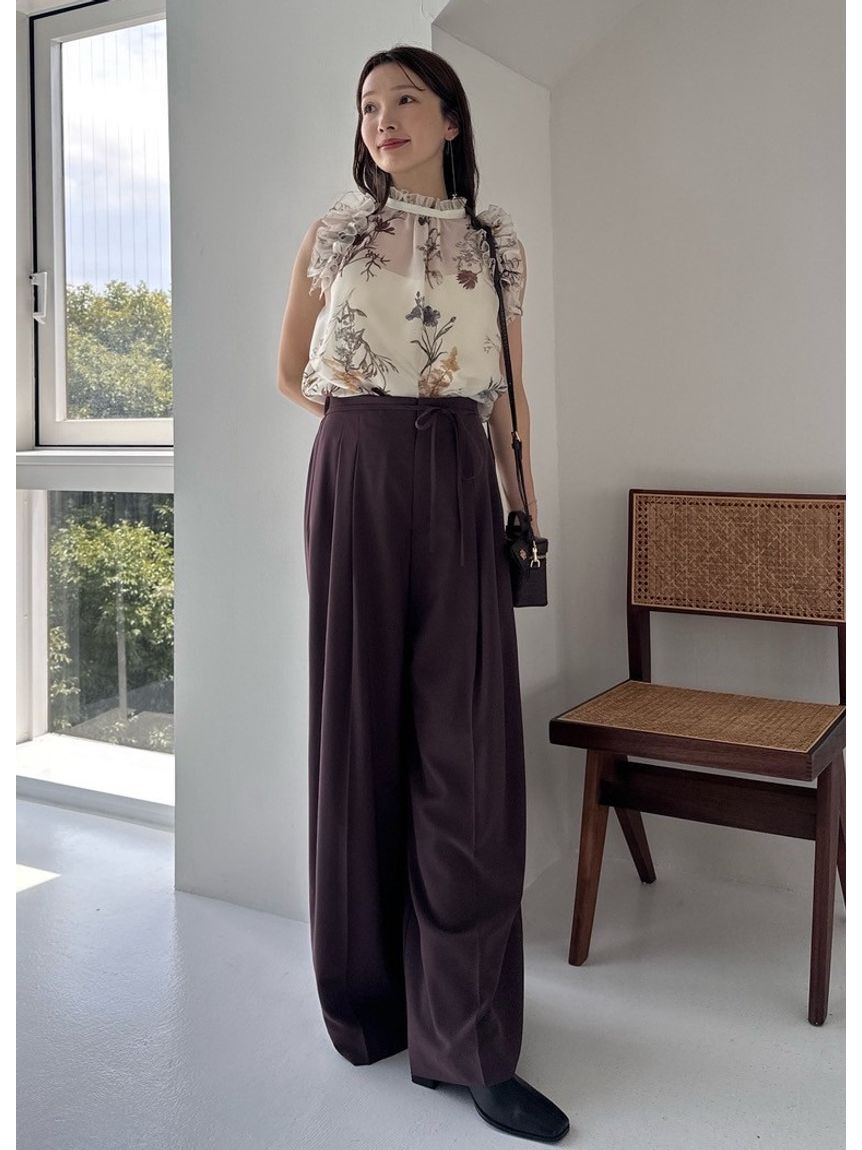 FRAY I.D「2wayギャザーフリルブラウス」|シャツ・ブラウス|