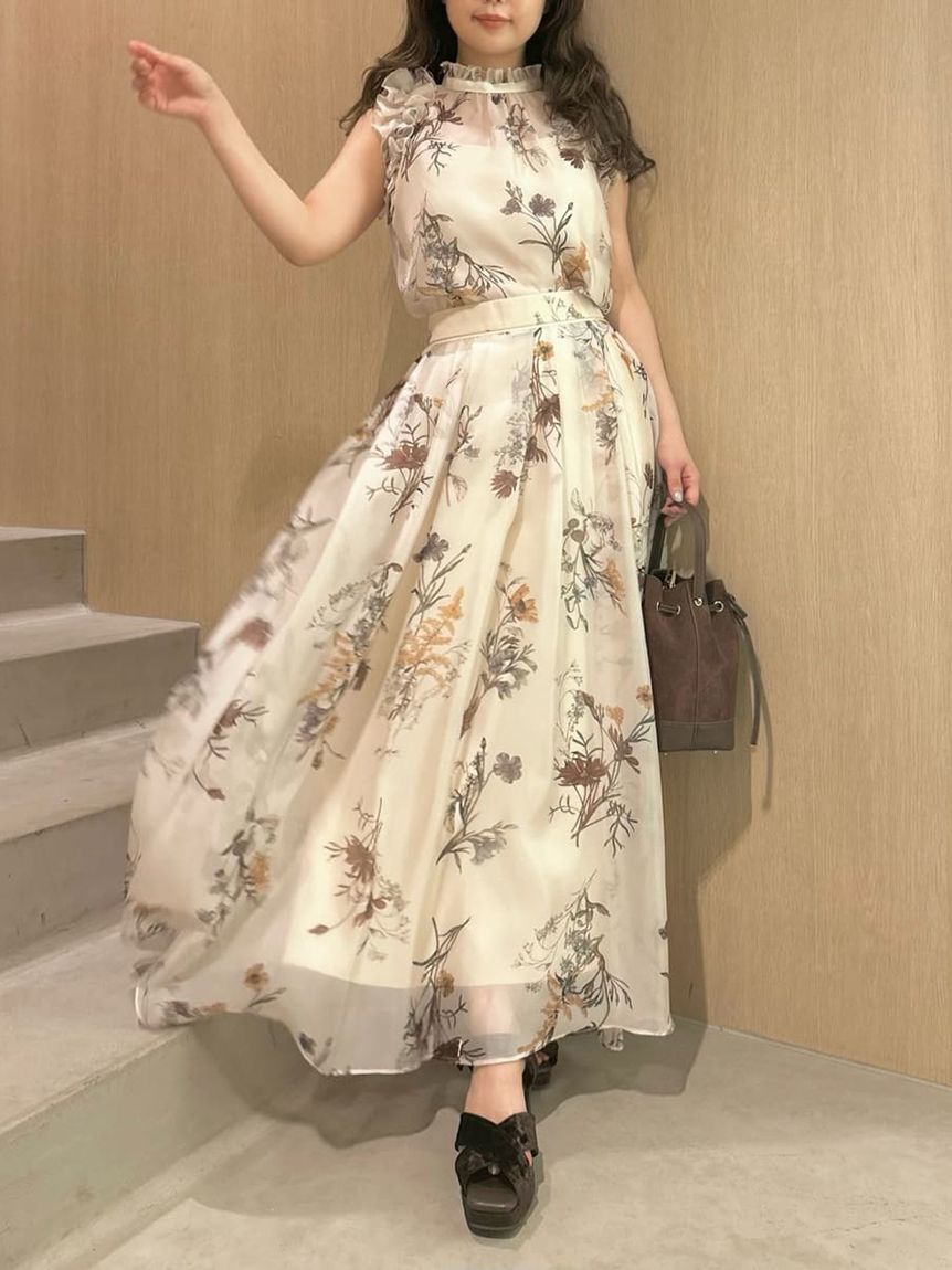 FRAY I.D「2wayギャザーフリルブラウス」|シャツ・ブラウス|