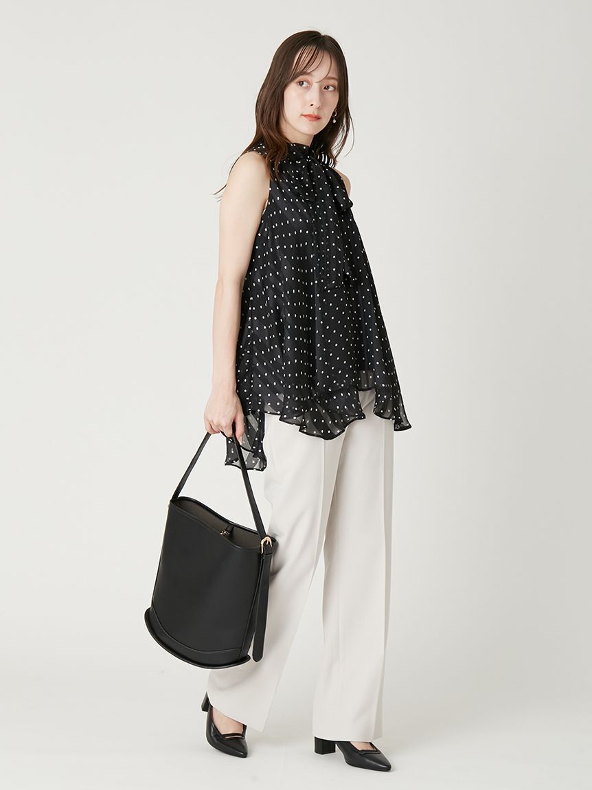 FRAY I.D「リボンタイホルターブラウス」|シャツ・ブラウス|