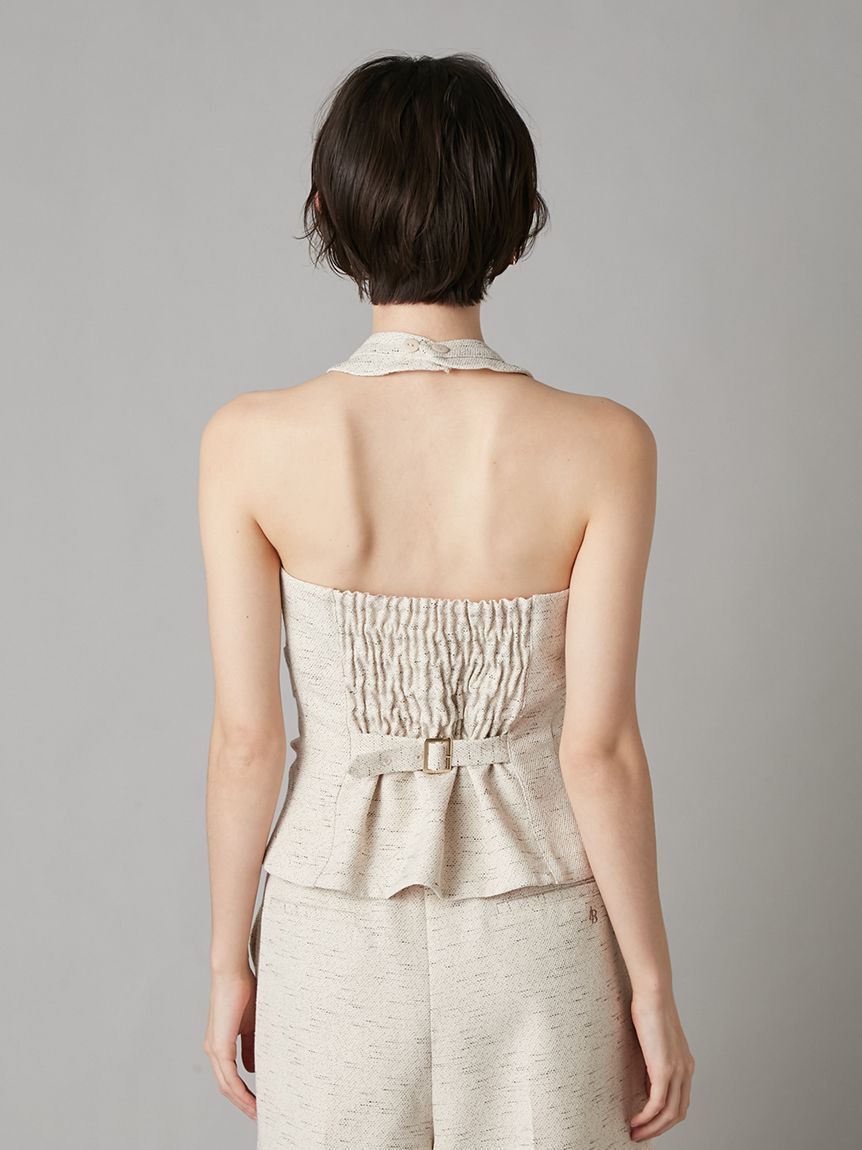 LILY BROWN「オーナメント釦ホルタージレ」|ベスト・ジレ|