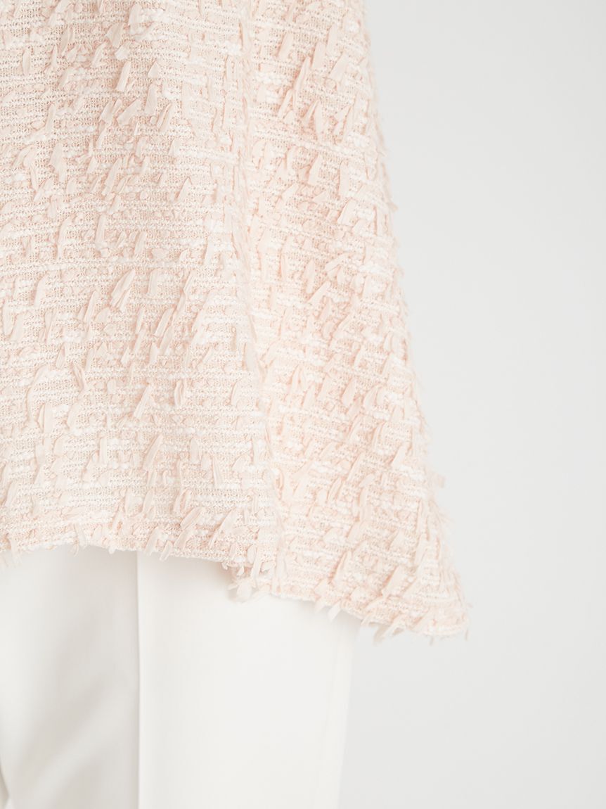 CELFORD「ツイードライクAラインブラウス」|シャツ・ブラウス|