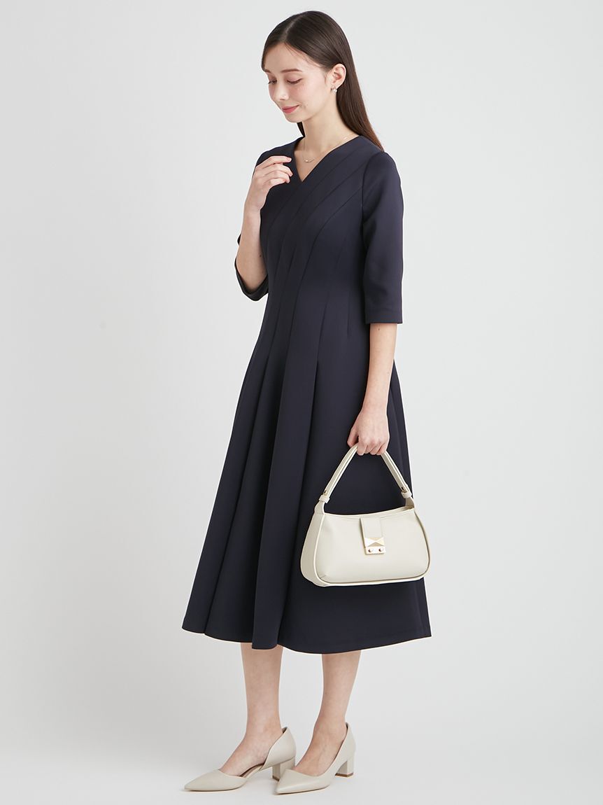 CELFORD「【洗える】ツイストポンチワンピース」|ワンピース|