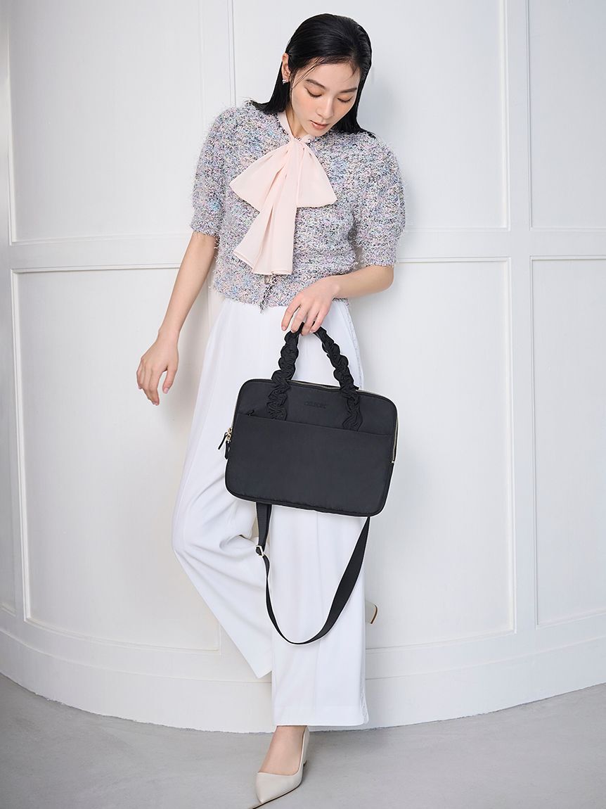 CELFORD「【UVカット】ツイードニットカーディガン」|カーディガン|