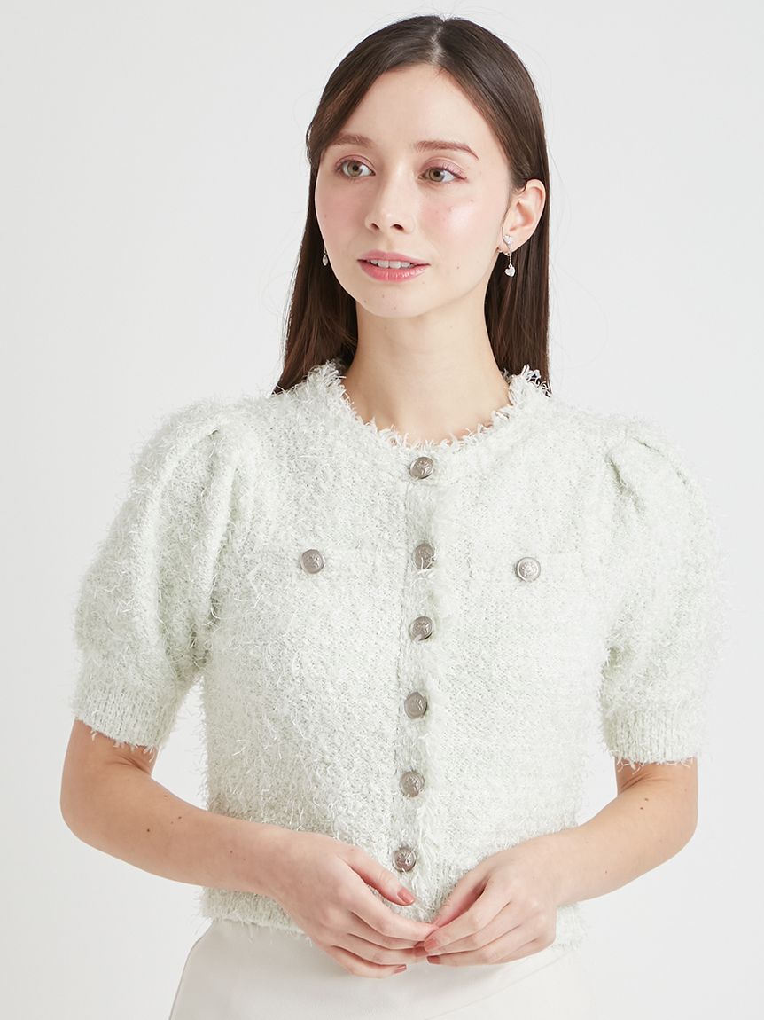 CELFORD「【UVカット】ツイードニットカーディガン」|カーディガン|MNT