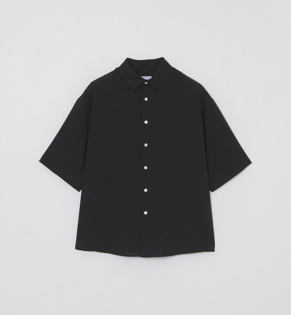 MACKINTOSH PHILOSOPHY「GREY LABEL ショートスリーブレギュラーカラーシャツ」|シャツ・ブラウス|ブラック