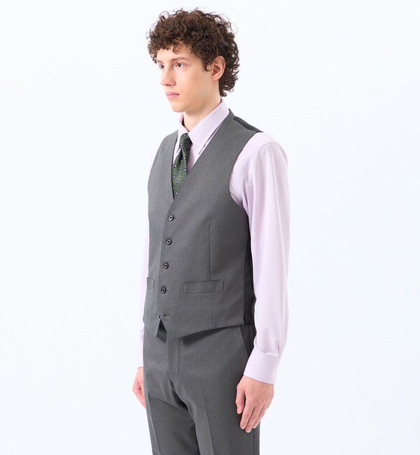 MACKINTOSH PHILOSOPHY「トロッター ウェストコート#000（ナンバーゼロ）バーズアイストレッチ　リサイクル」|その他|