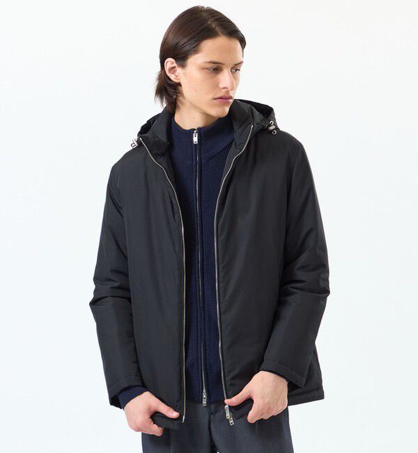 MACKINTOSH PHILOSOPHY「ブリテック BELFAST zip(ベルファストジップ) BOBｓ 50Dタフタ」|ブルゾン・スタジャン|ブラック