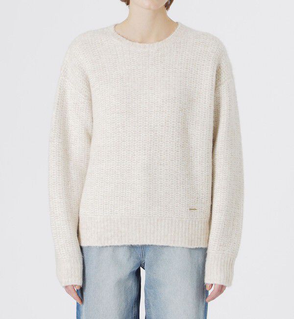  「カラーバスケットプルオーバー」|ニット・セーター|