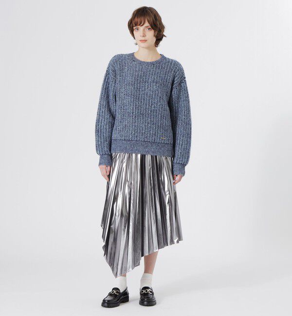  「カラーバスケットプルオーバー」|ニット・セーター|