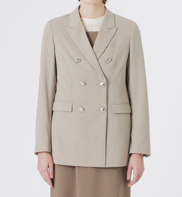  「ダブルブレストブレザー」|テーラードジャケット|