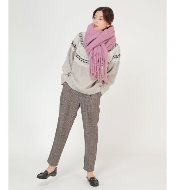 ikka「RENUウーリッシュフラノテーパード」|その他|