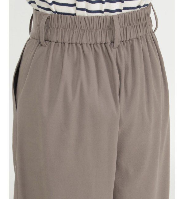 ikka「フェイクスエードワイドパンツ」|その他|