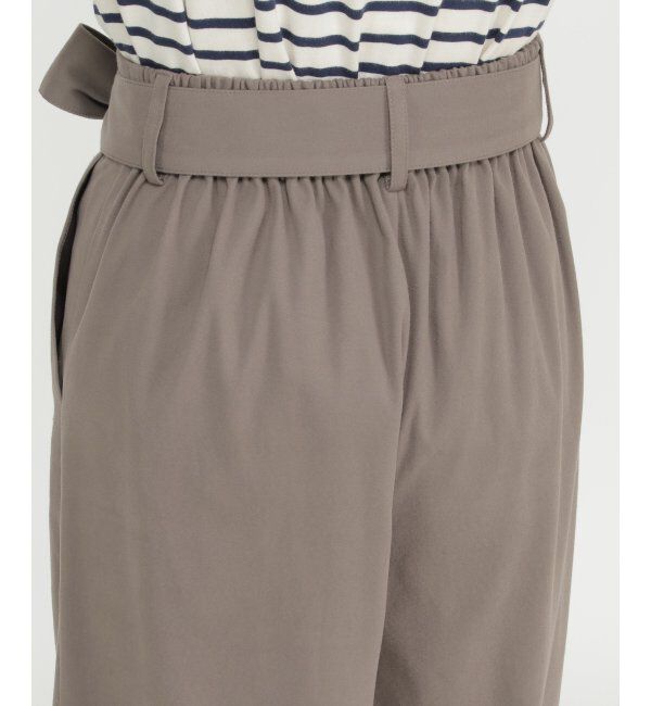 ikka「フェイクスエードワイドパンツ」|その他|