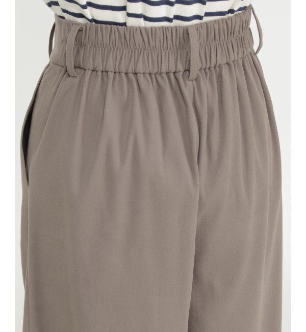 ikka「フェイクスエードワイドパンツ」|その他|