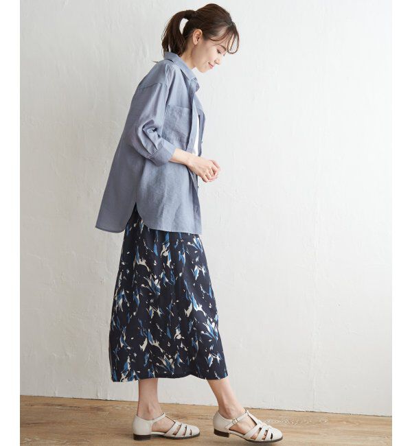 ikka「シアーシャツタンクアンサンブル」|シャツ・ブラウス|