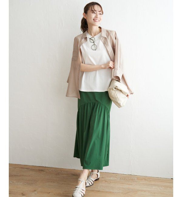 ikka「シアーシャツタンクアンサンブル」|シャツ・ブラウス|