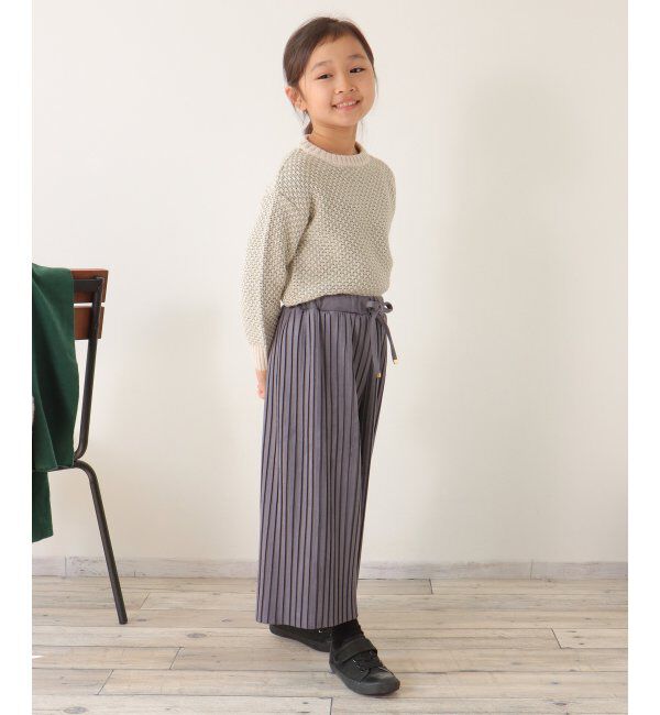 ikka kids「【親子おそろい】幾何ジャガードニットプルオーバー（120~160cm）」|その他|