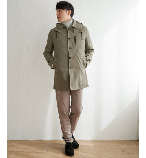 IKKA LOUNGE「2WAYライナー付きステンカラーコート」|その他|
