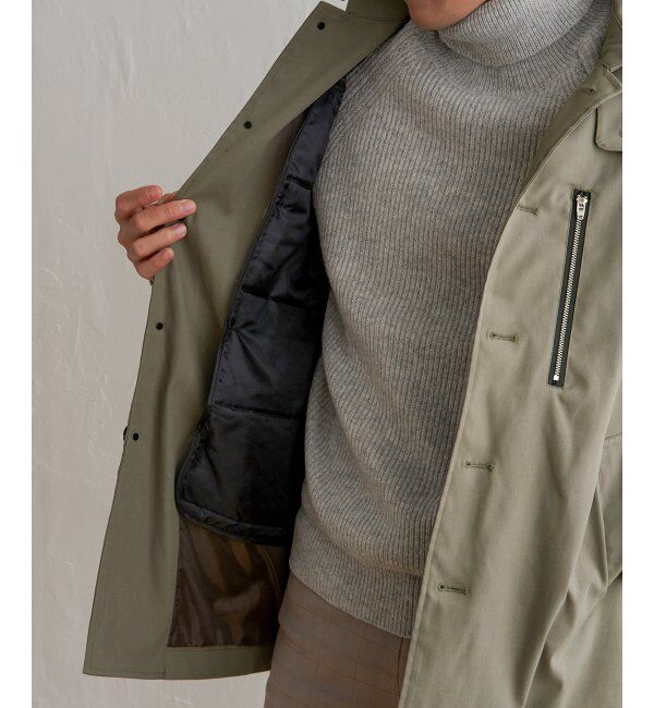 IKKA LOUNGE「2WAYライナー付きステンカラーコート」|その他|