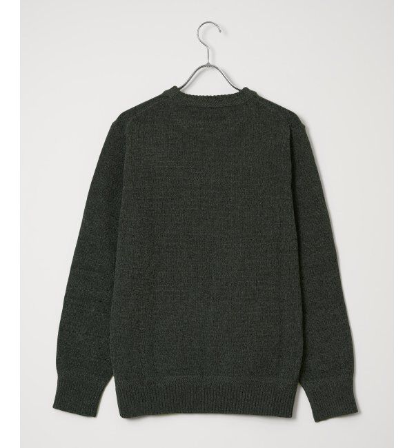 ikka「Wフェイスモールクルーニット」|プルオーバー|