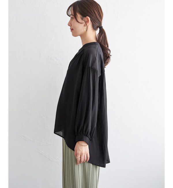 ikka「Ｖエリシャーディガン」|シャツ・ブラウス|