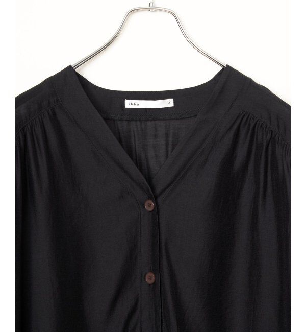 ikka「Ｖエリシャーディガン」|シャツ・ブラウス|