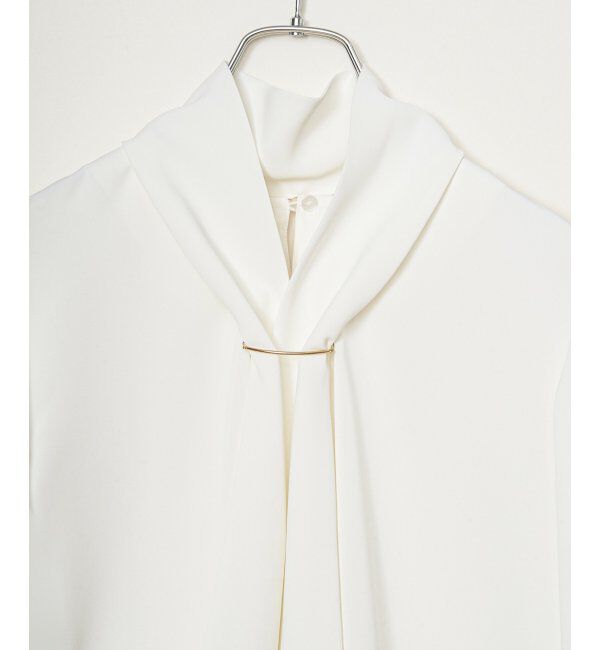 IKKA LOUNGE「3WAYボウタイ付きブラウス」|シャツ・ブラウス|