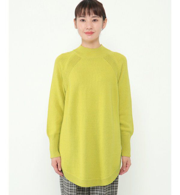 Lbc with Life「裾ラウンドニット」|カーディガン|