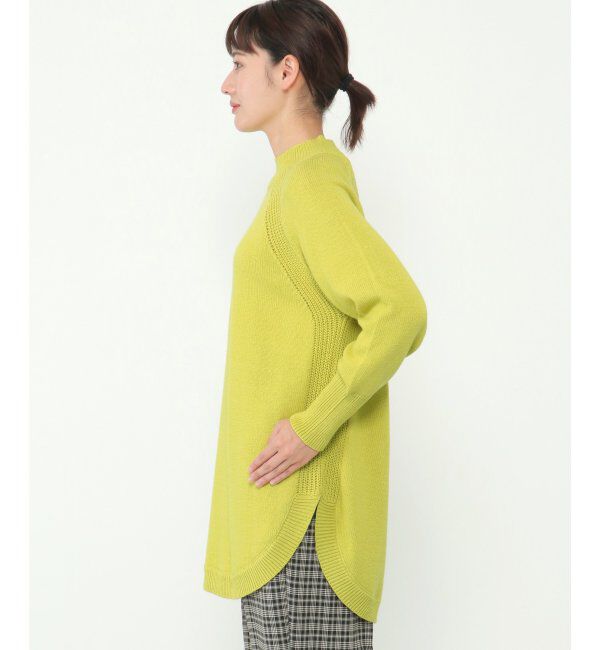 Lbc with Life「裾ラウンドニット」|カーディガン|