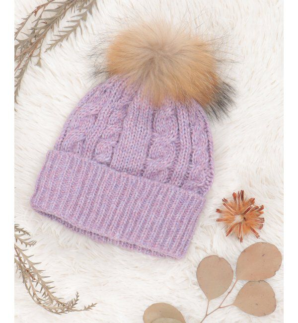 Lbc with Life「裏ボアケーブルニットワッチ」|その他|