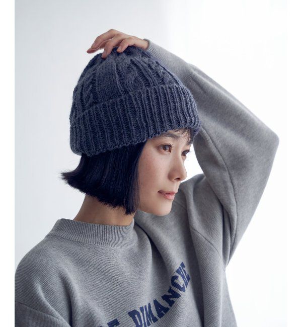 Lbc with Life「裏ボアケーブルニットワッチ」|その他|