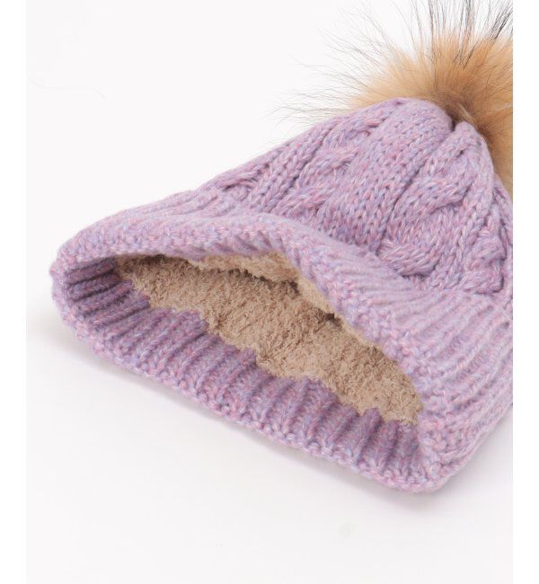 Lbc with Life「裏ボアケーブルニットワッチ」|その他|