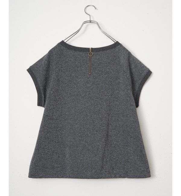 Lbc with Life「ラメ裏毛2WAYジップベストプルオーバー」|その他|