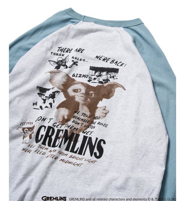 VENCE share style「GREMLINS グレムリン ラグランロンTシャツ」|Tシャツ・カットソー|