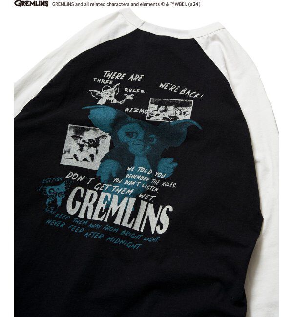 VENCE share style「GREMLINS グレムリン ラグランロンTシャツ」|Tシャツ・カットソー|