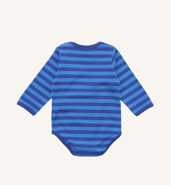 Marimekko「[Kids] Vinde Tasaraita 長袖ロンパース」|ロンパース|