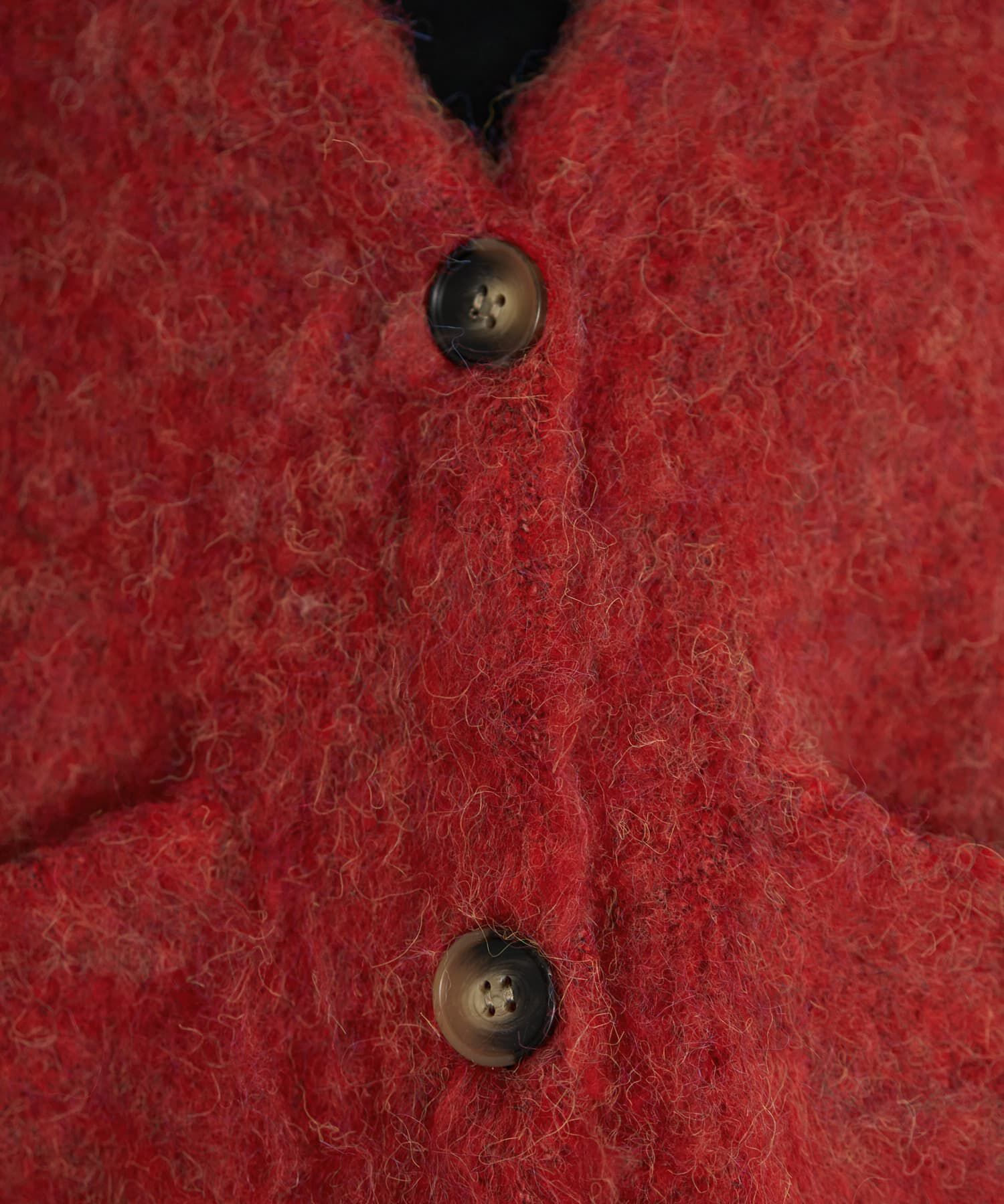 STYLE DELI「【LUXE】毛起こしブークレポケットカーディガン」|ニット・セーター|