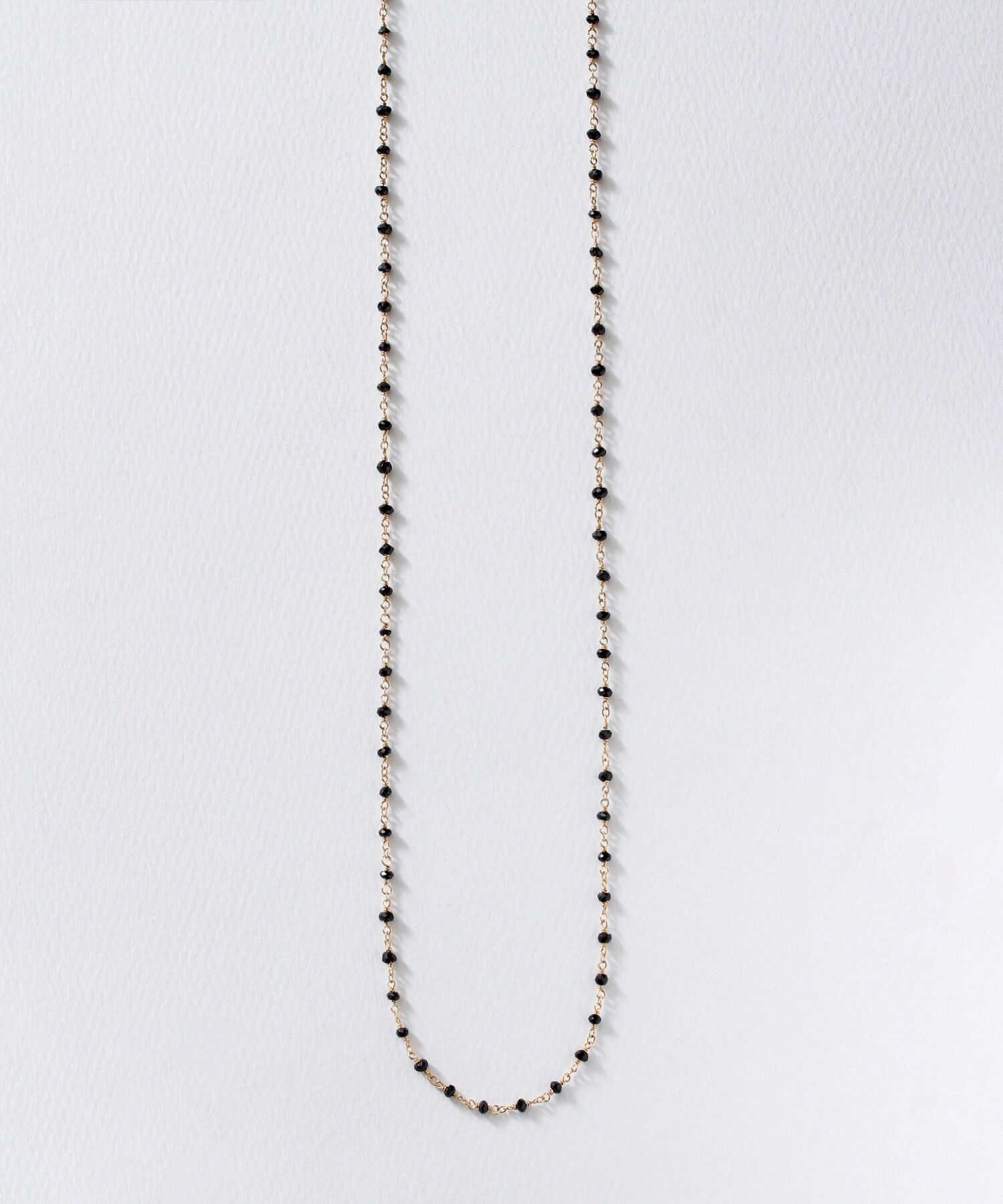  「【WEB限定】K14GF 天然石 ロングネックレス」|ネックレス|